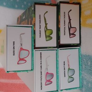 NWOT Lot of Goodr limited edition sunglasses.